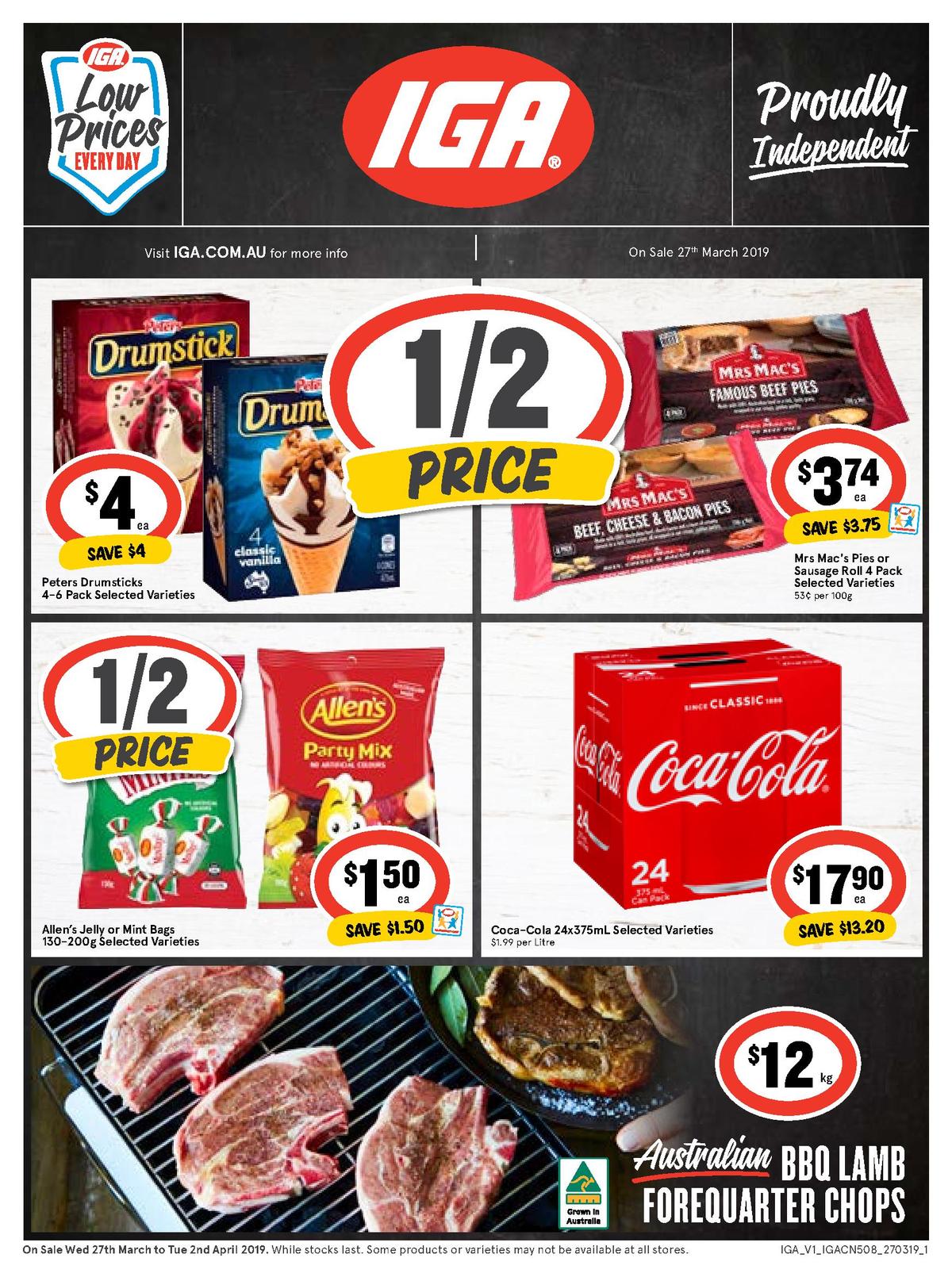 IGA Australia - Catalogues & Specials from 27 March