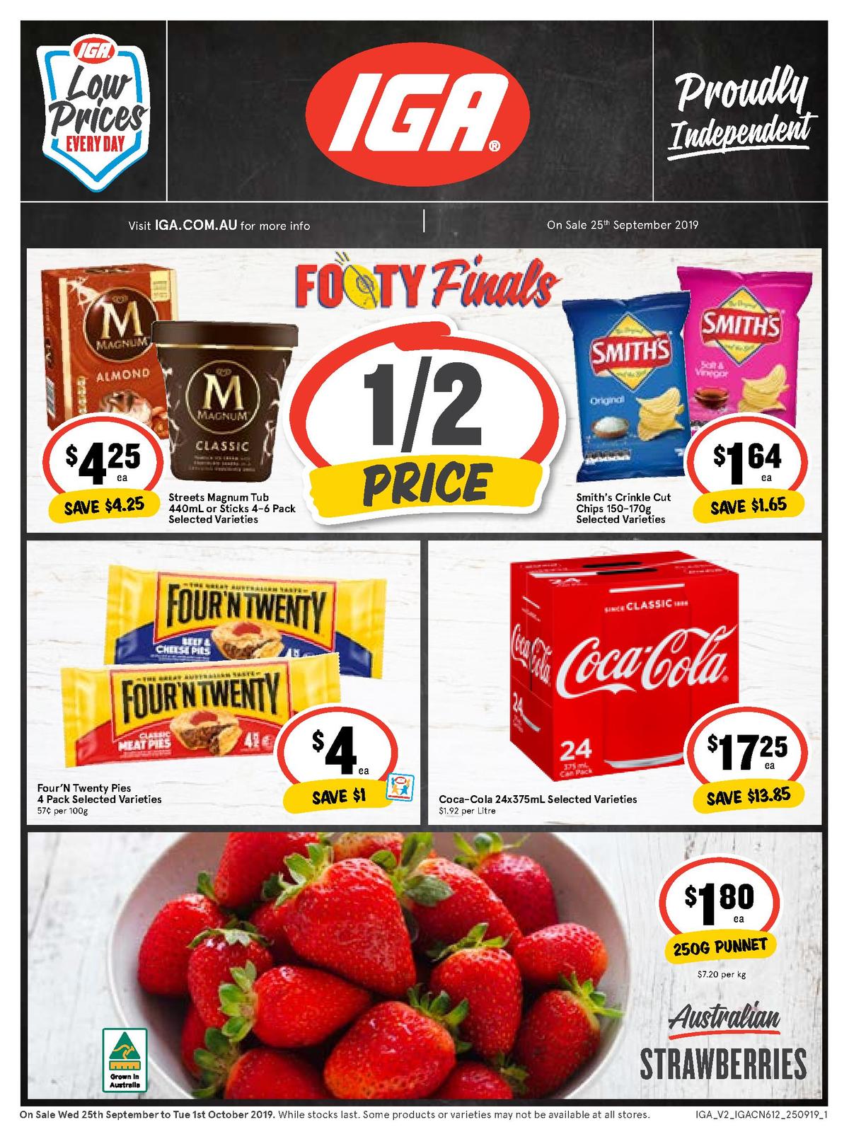 IGA Australia - Catalogues & Specials from 25 September