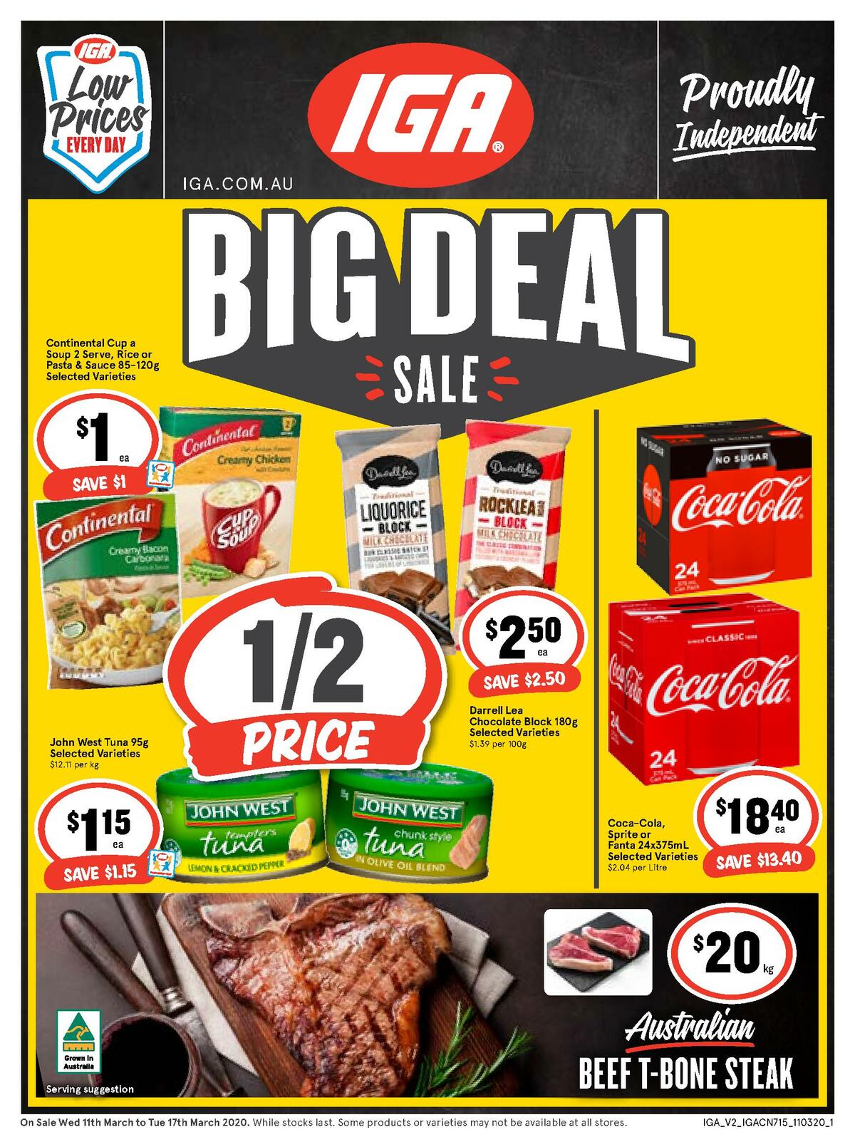 IGA Australia Catalogues & Specials from 11 March