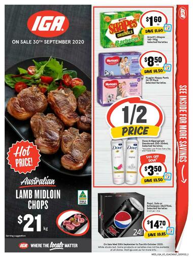 IGA 3 Day Sale Australia - Catalogues & Specials for July 10