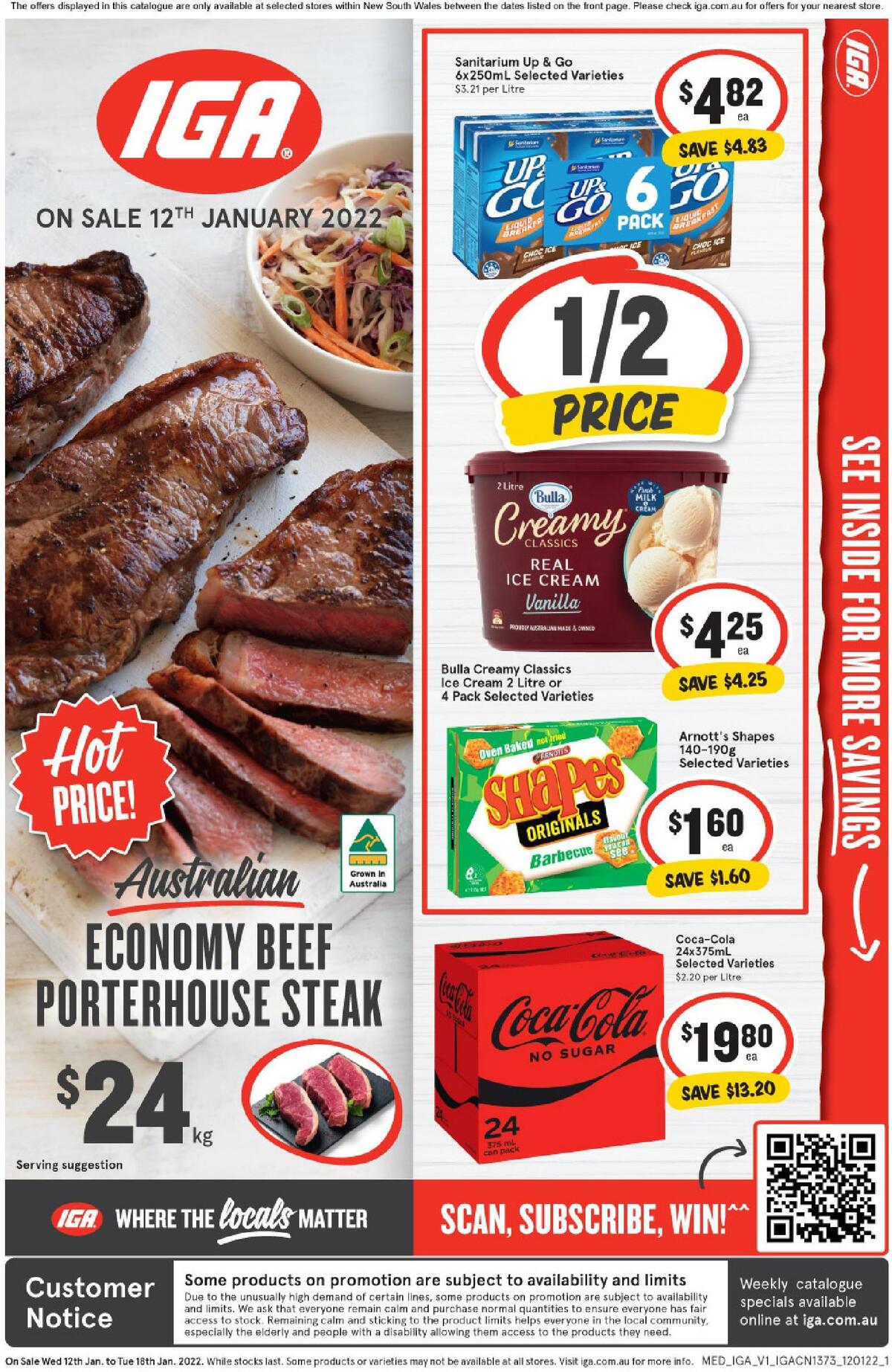 IGA Australia - Catalogues & Specials from 12 January