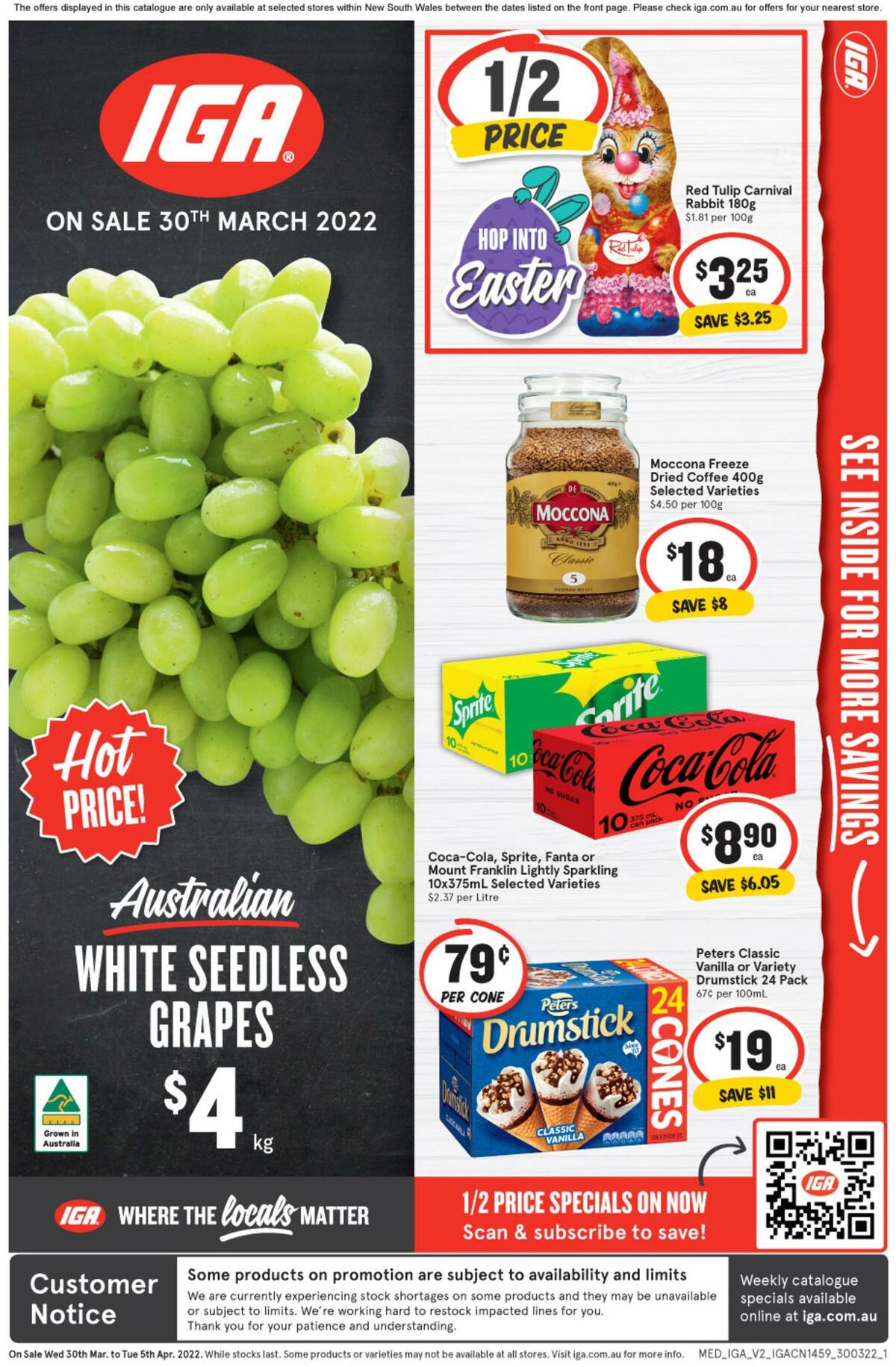 IGA Australia - Catalogues & Specials from 30 March