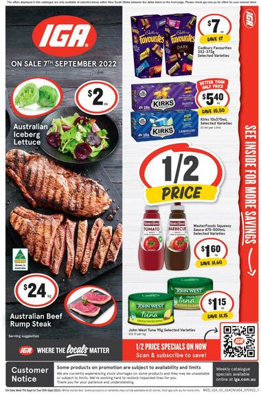 IGA - Forest Glen, QLD (NEW Store) - Opening Hours & Catalogue