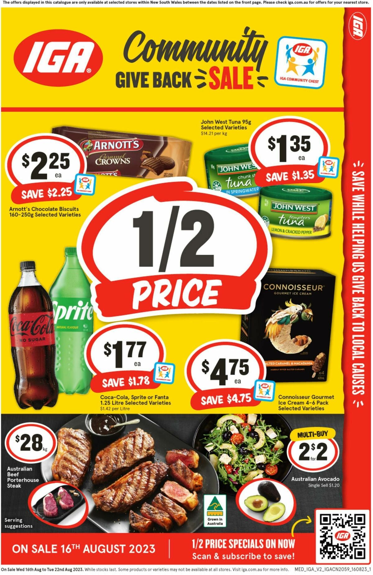 IGA Australia Catalogues & Specials from 16 August