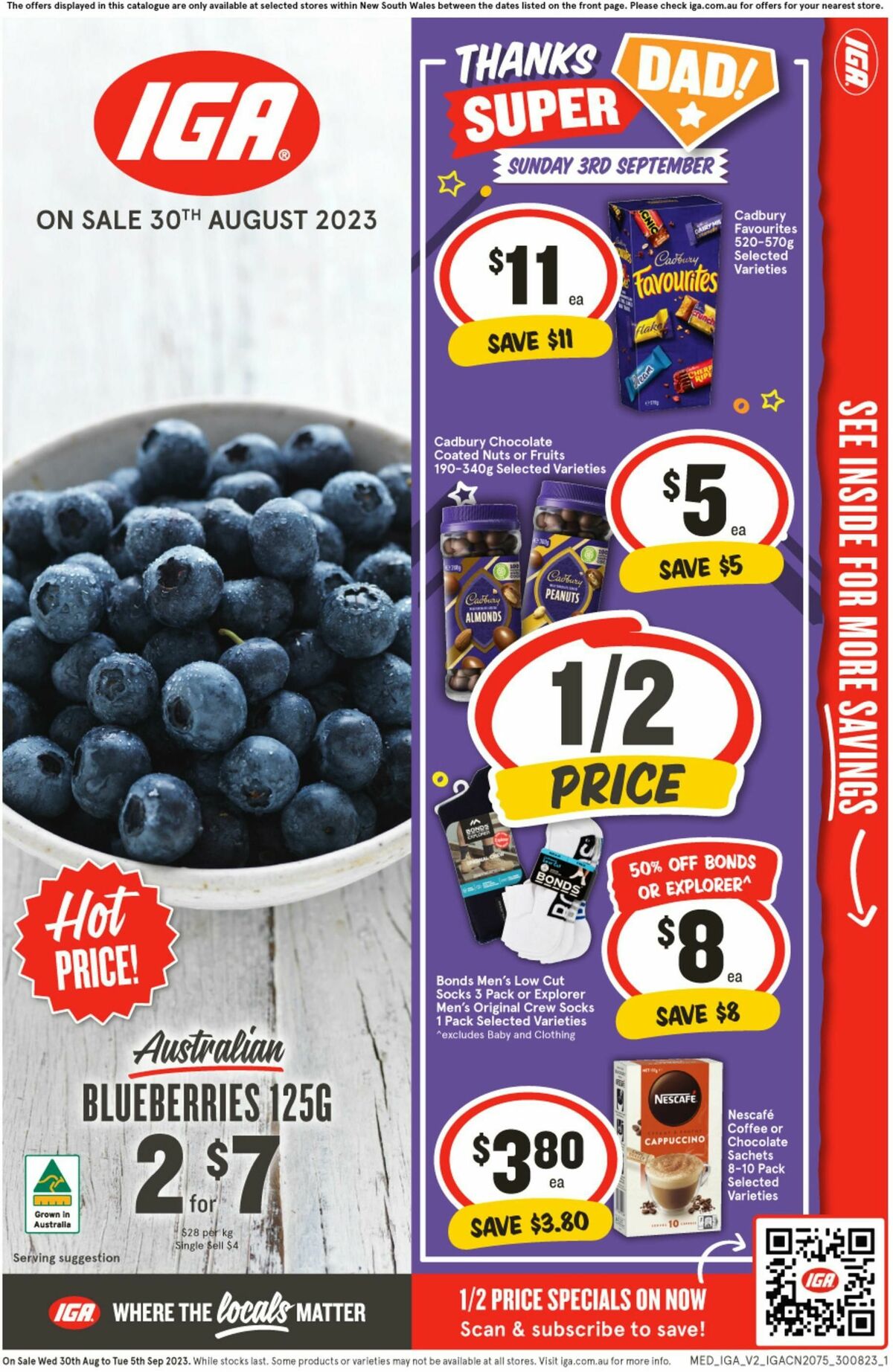 IGA Australia Catalogues & Specials from 30 August