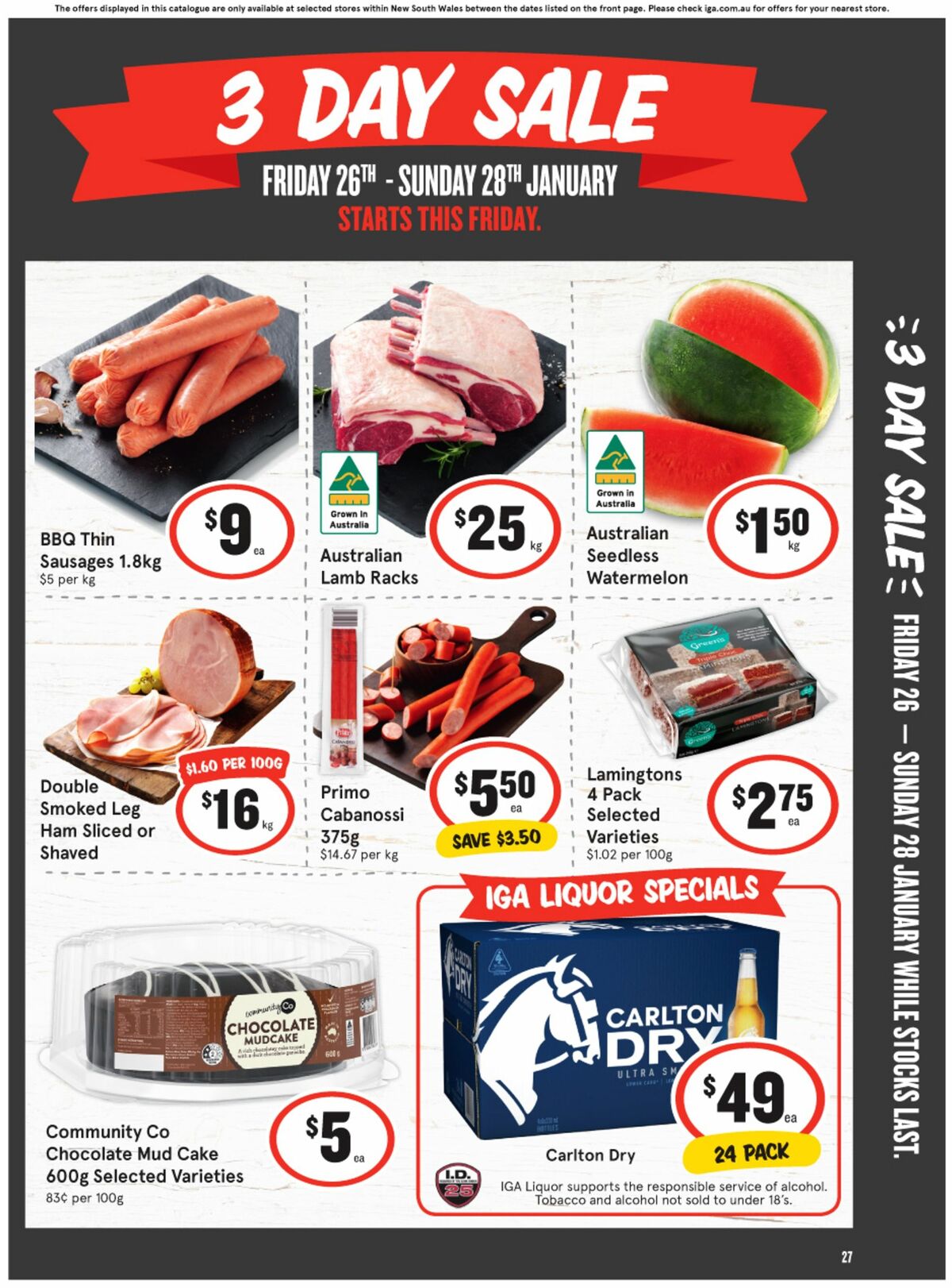 IGA Australia Catalogues & Specials from 26 January