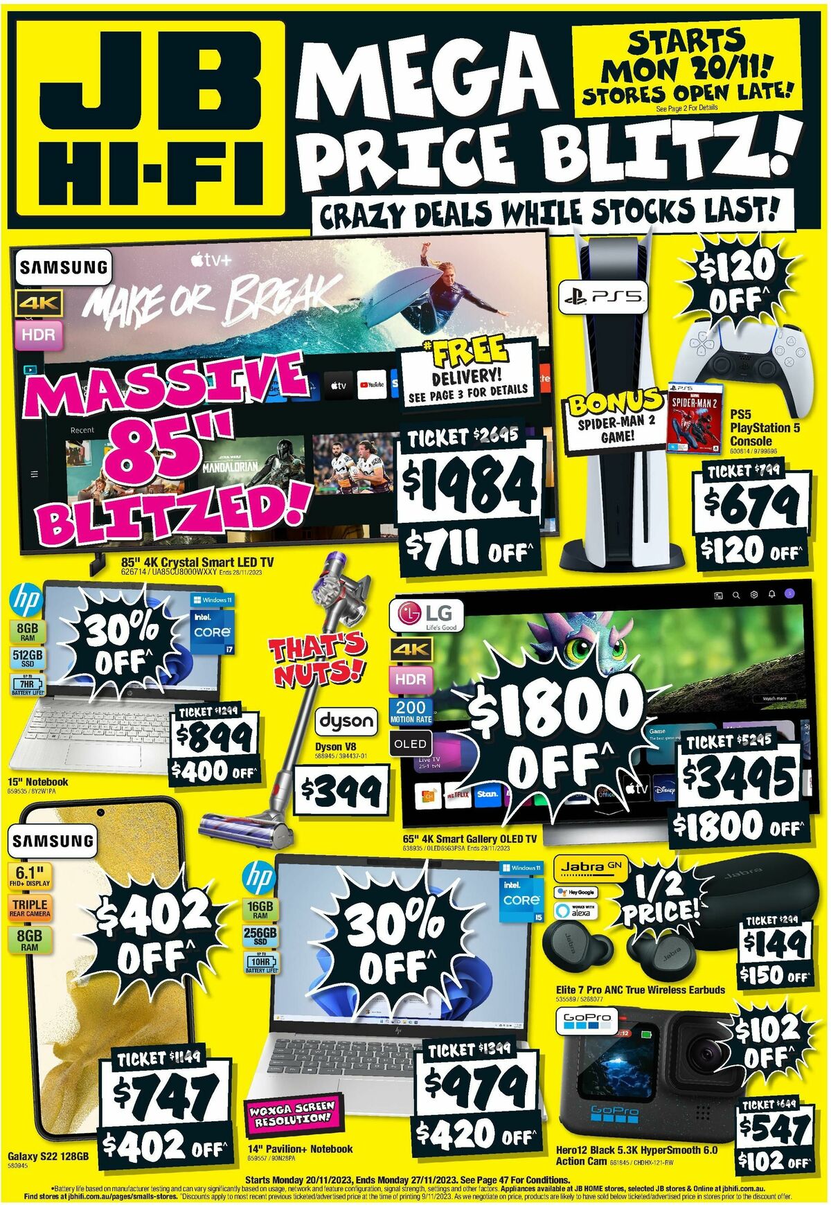 Jb Hi Fi From November