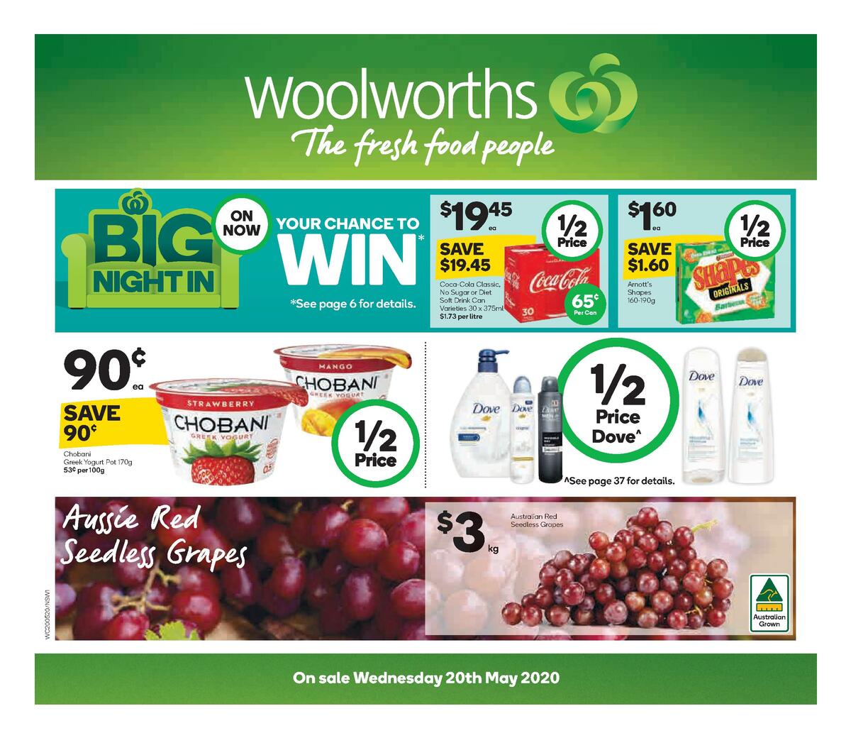 Woolworths Catalogues & Specials From 20 May