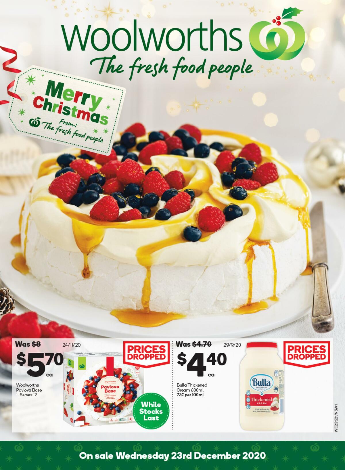 Woolworths Catalogues & Specials From 23 December