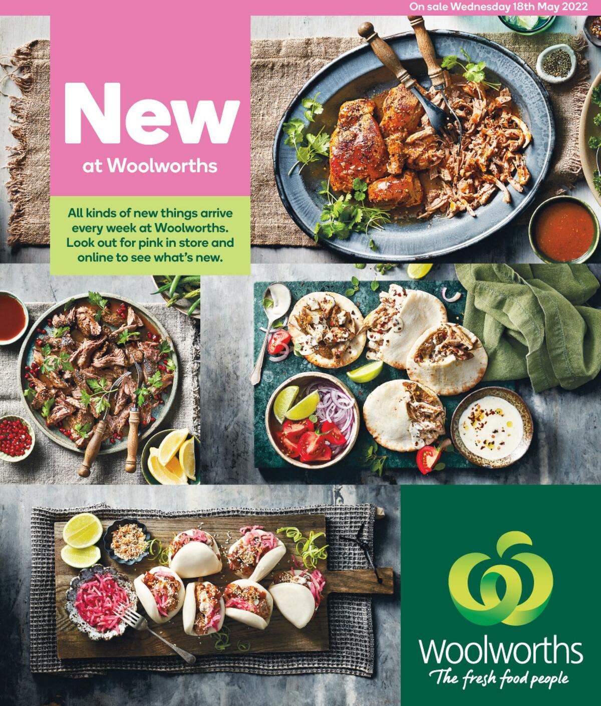 Woolworths New at Woolworths Catalogues & Specials from 18 May