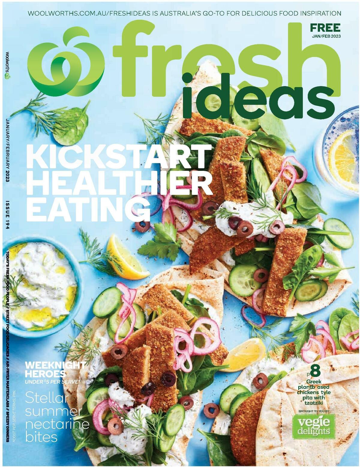 Woolworths Fresh Ideas Magazine January/February Catalogues & Specials