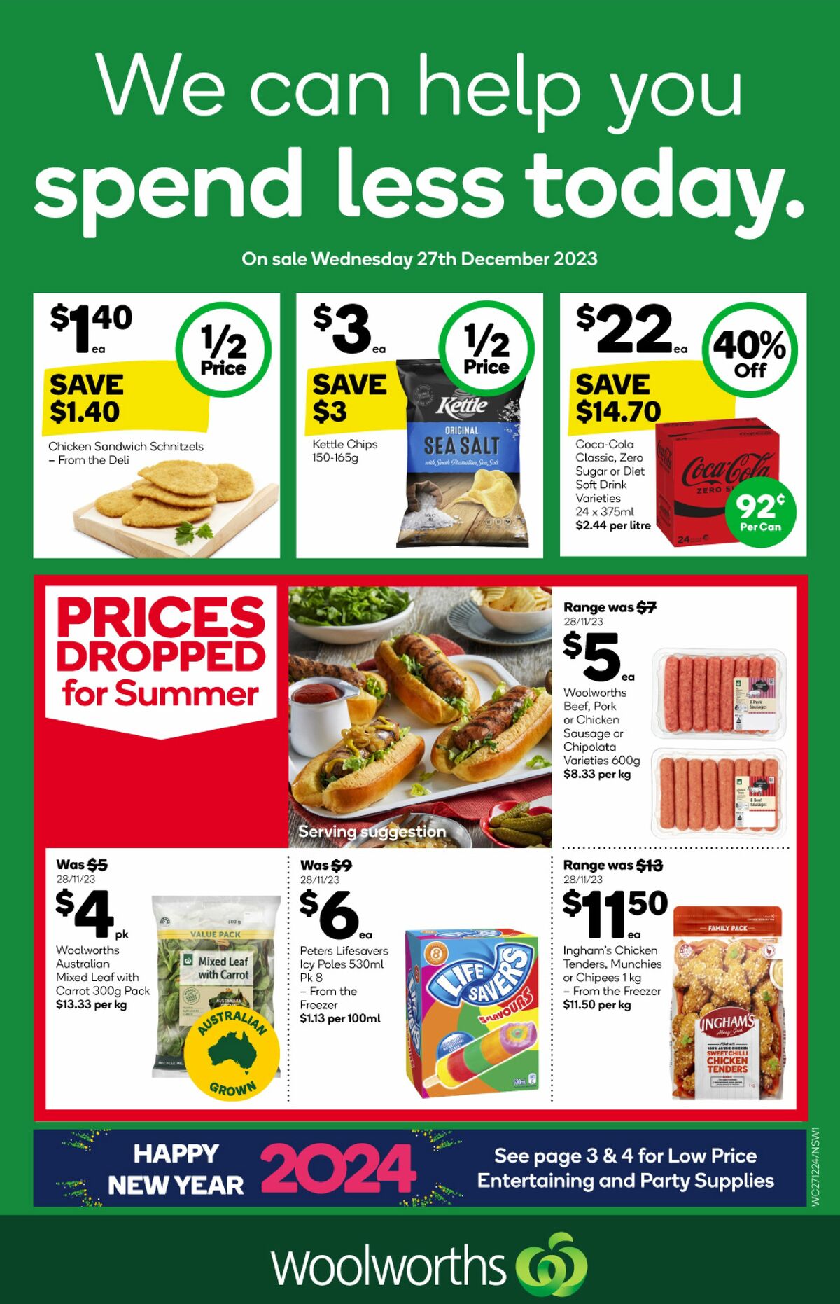 Woolworths Catalogues & Specials from 27 December